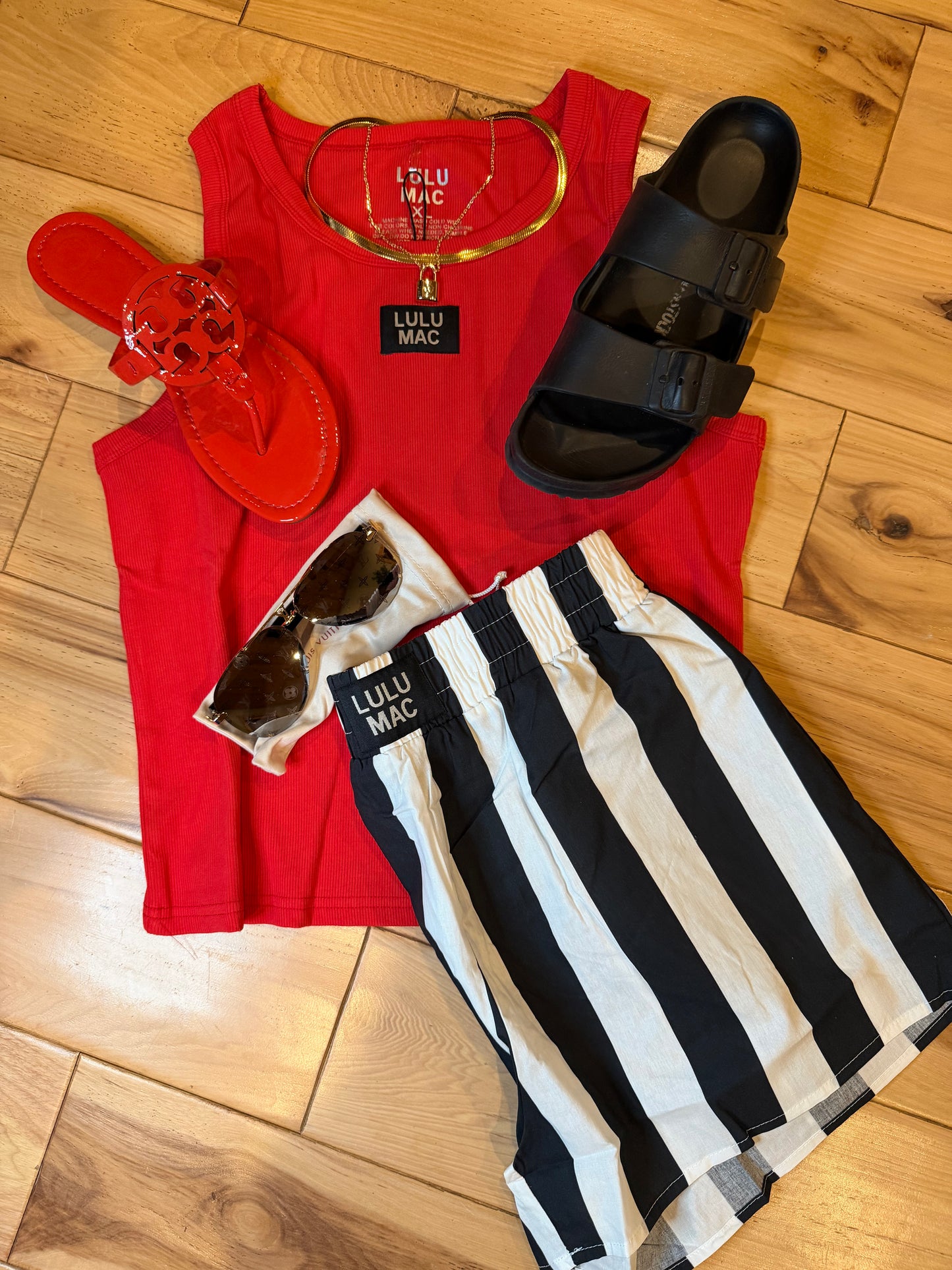 Lulu Mac OG Tank- Red