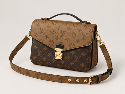 🤎 LV Monogram Lock Satchel
