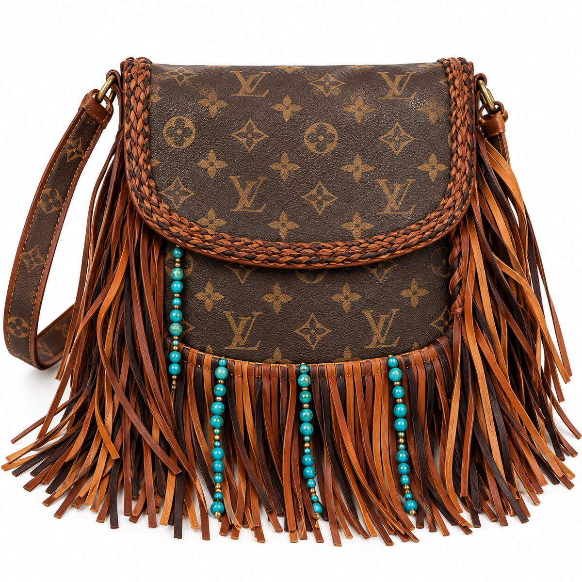 🤎 Western Luxe Fringe Crossbody