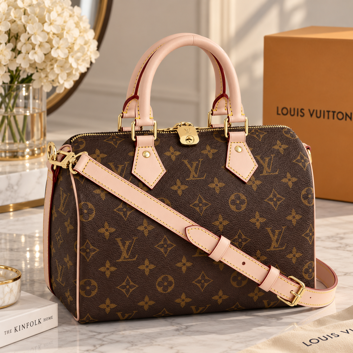 🌸 Speedy 25 Monogram