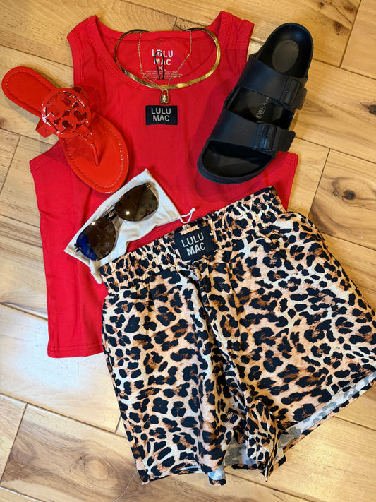 Lulu Mac leopard boxer