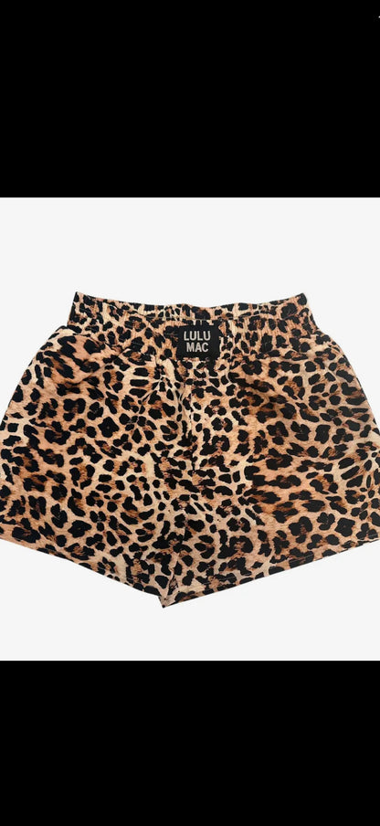 Lulu Mac leopard boxer
