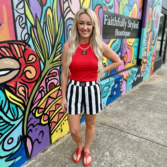 Lulu Mac OG Tank- Red