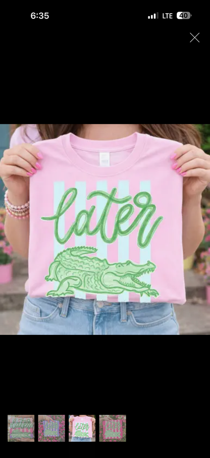 Later Gator CC tee