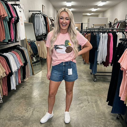 Zenana denim shorts