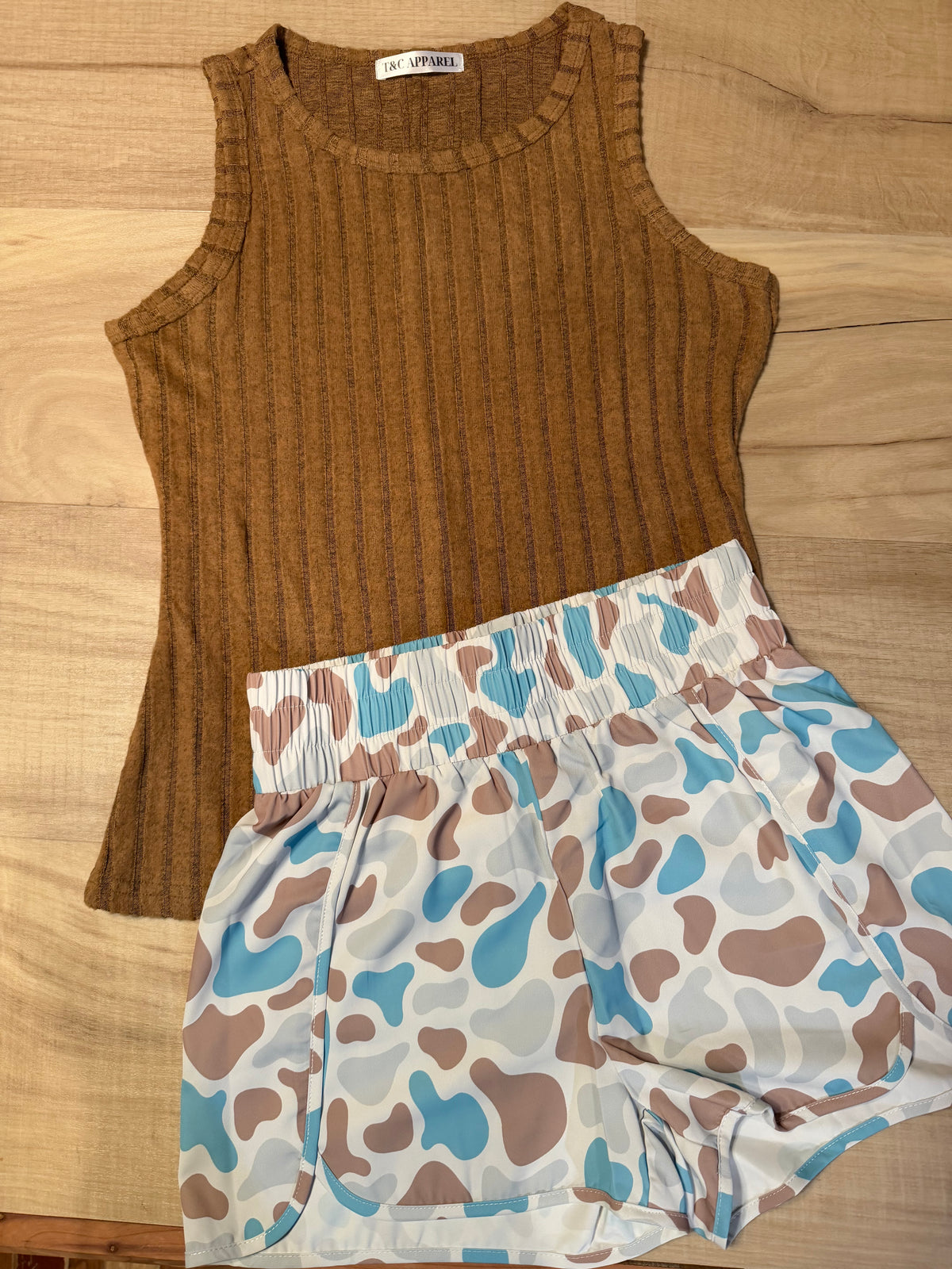 Ribbed Mocha Tank