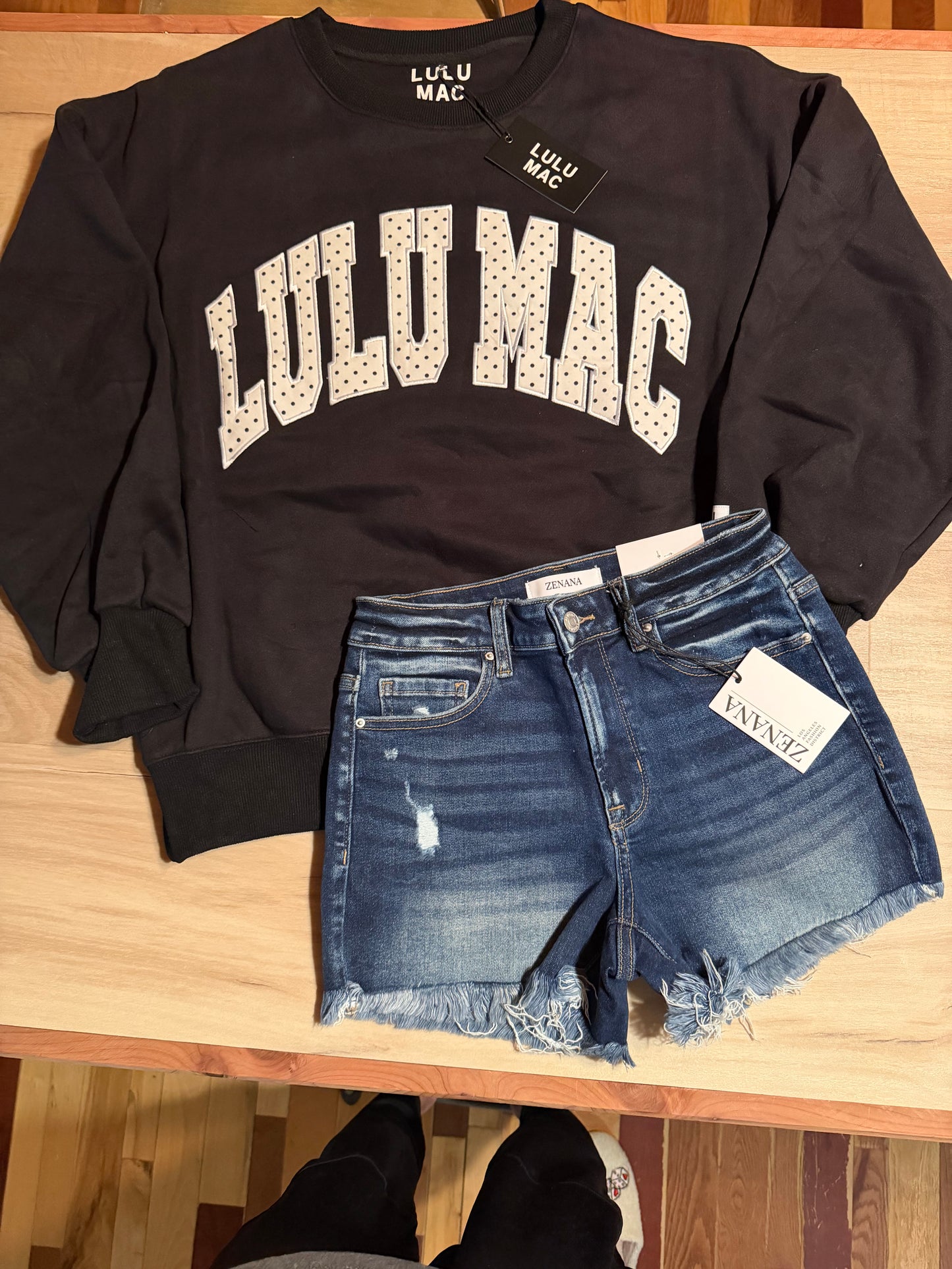 Lulu Mac Polka Dot Sweatshirt