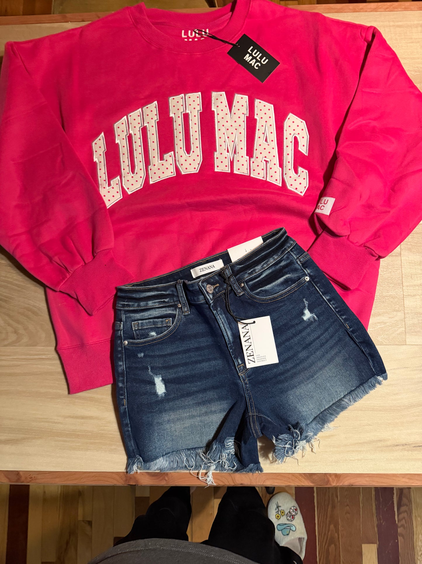 Lulu Mac Polka Dot Sweatshirt