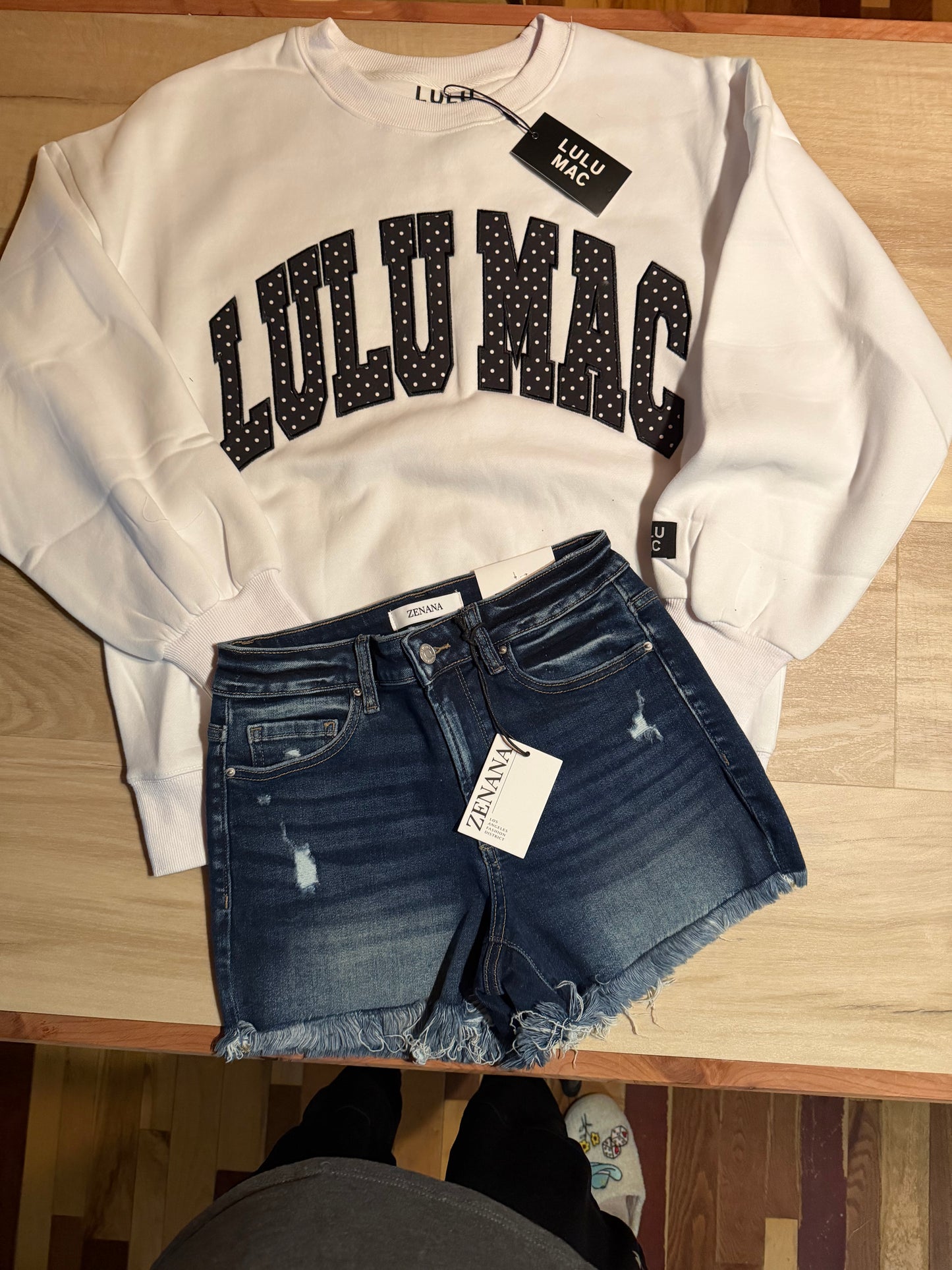 Lulu Mac Polka Dot Sweatshirt