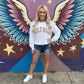 Lulu Mac Camo Letter Sweatshirt