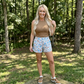 Ribbed Mocha Tank