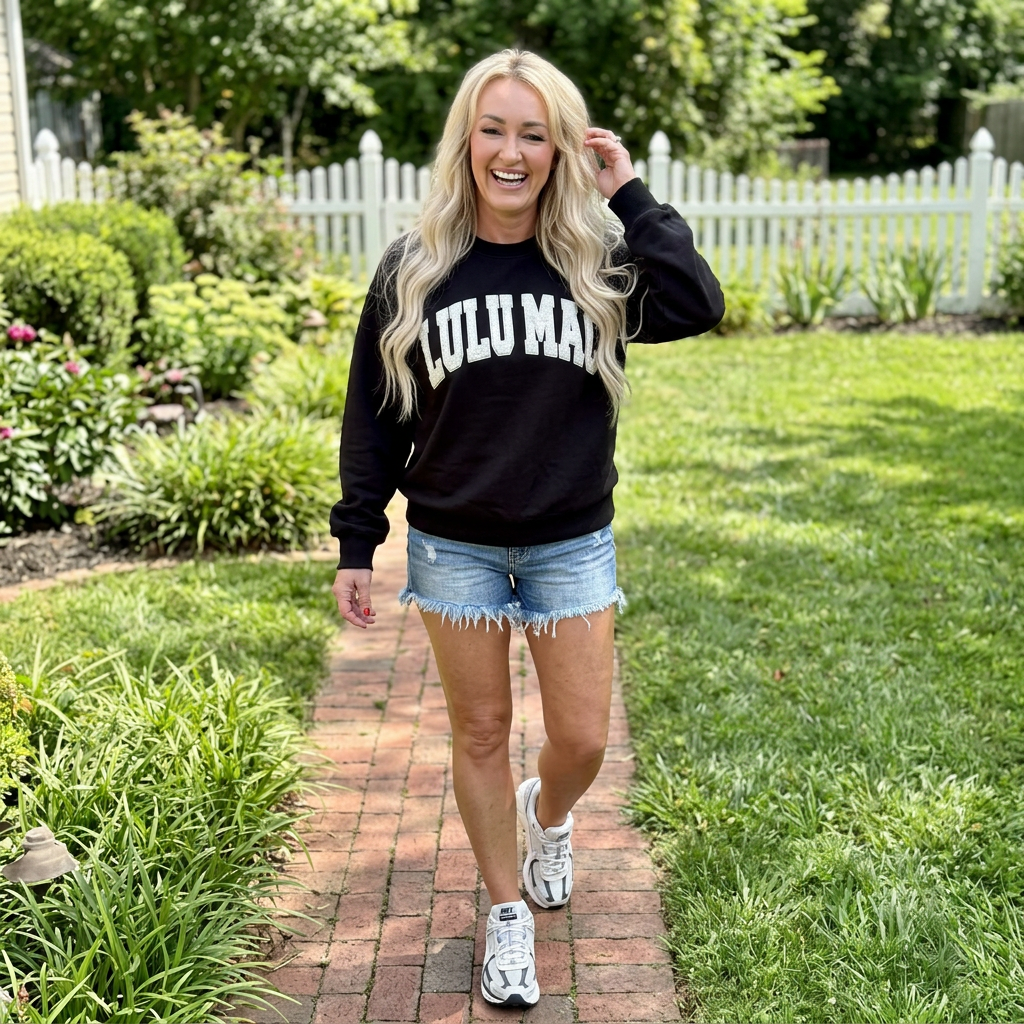Lulu Mac Polka Dot Sweatshirt