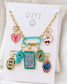 DIY Interchangeable Charm Necklace