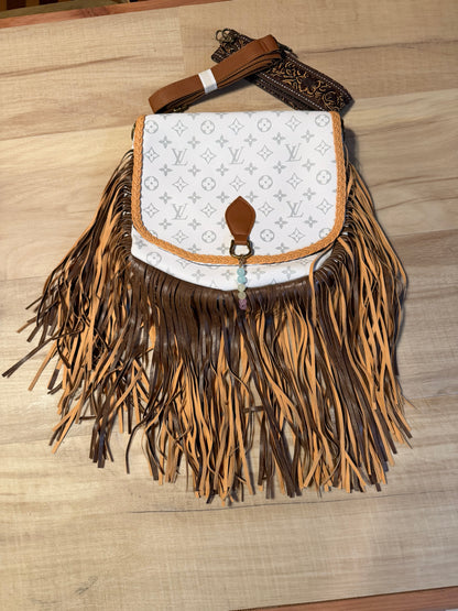 🤎 The Western Luxe Fringe Bag