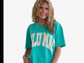 Lulu Mac Seaside Stripe graphic tee