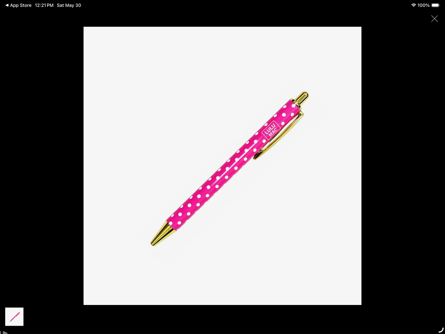Lulu Mac Polka Dot Ink Pens