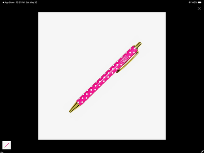 Lulu Mac Polka Dot Ink Pens