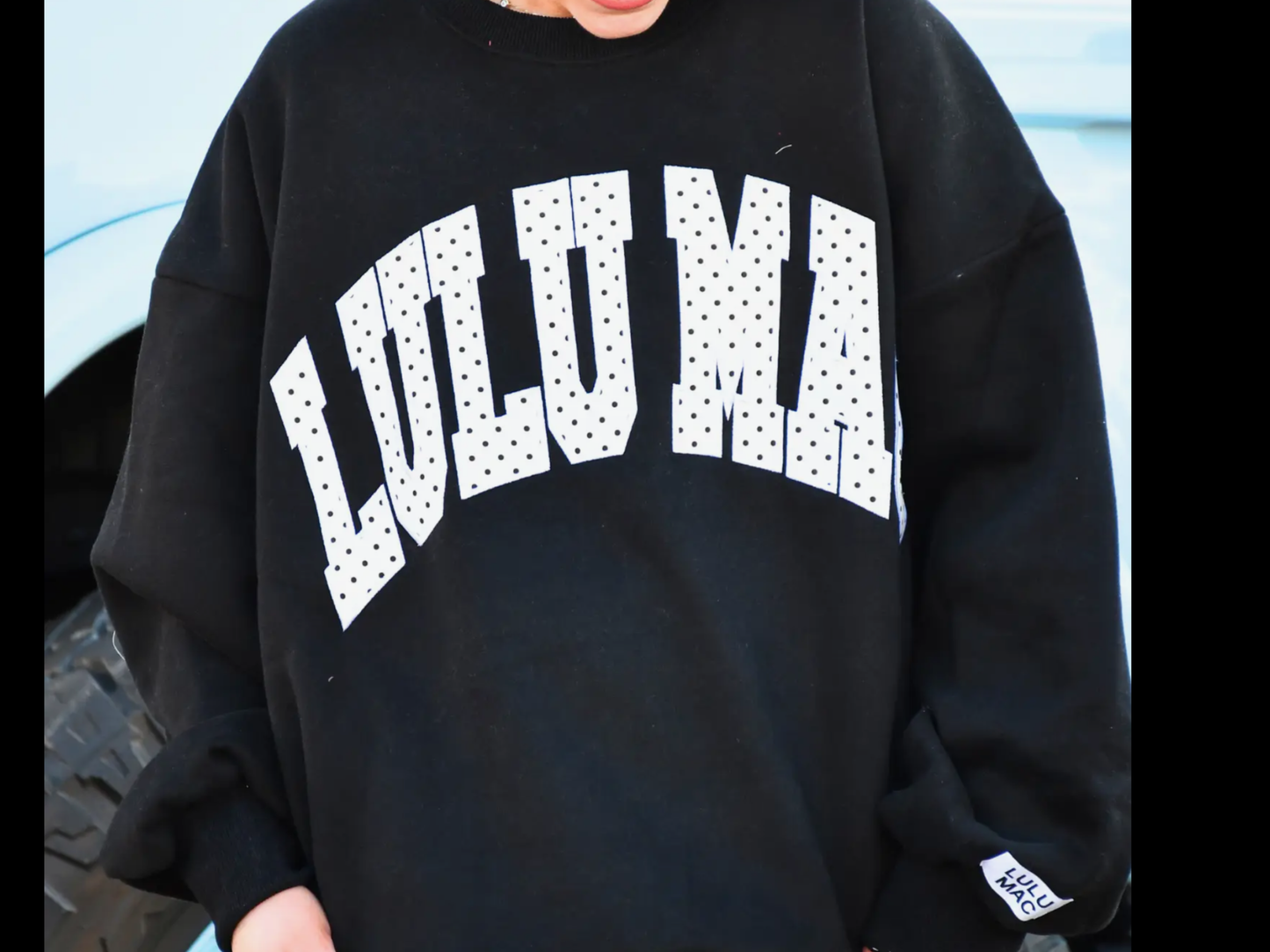 Lulu Mac Polka Dot Sweatshirt