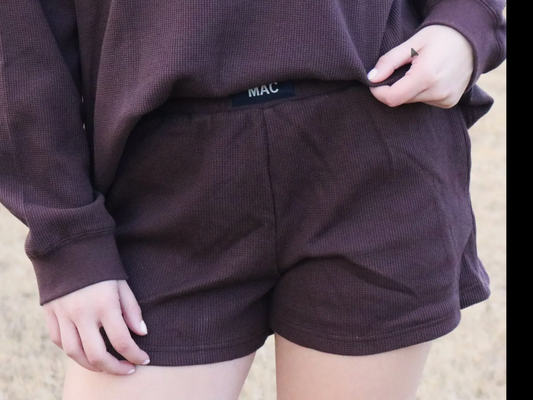 Lulu Mac Waffle Shorts