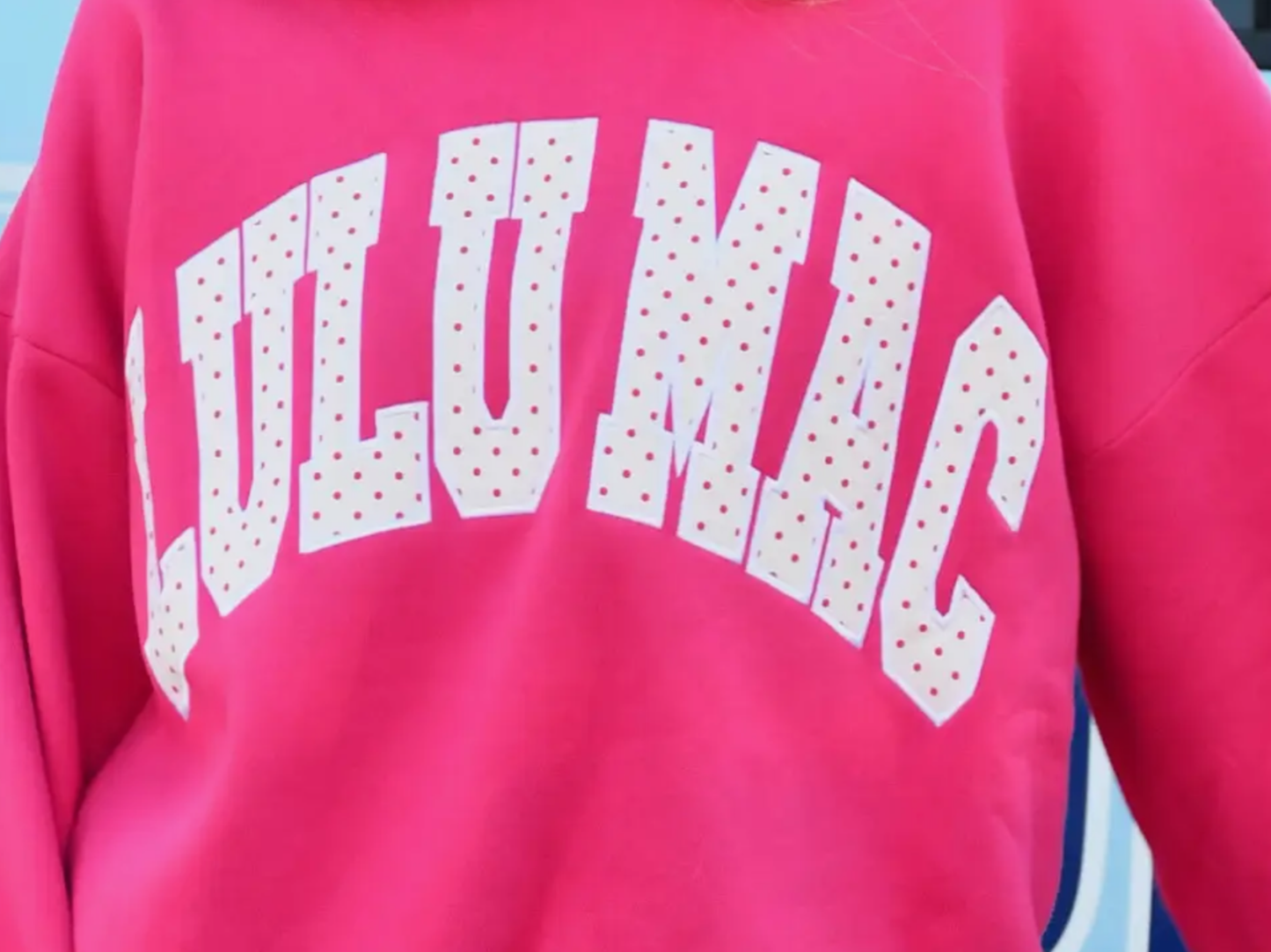 Lulu Mac Polka Dot Sweatshirt