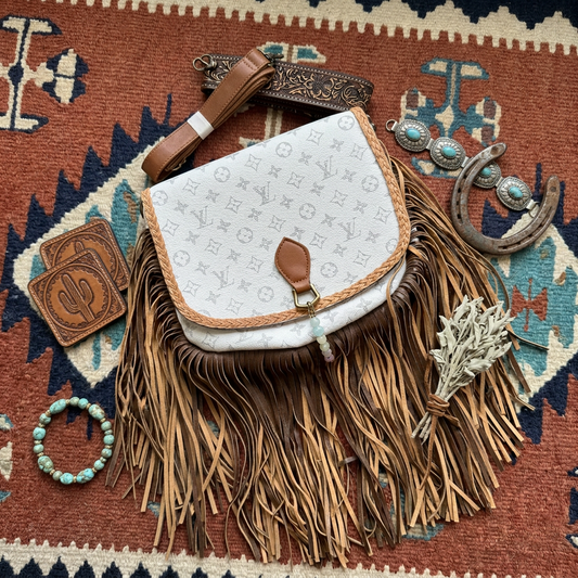 🤎 The Western Luxe Fringe Bag