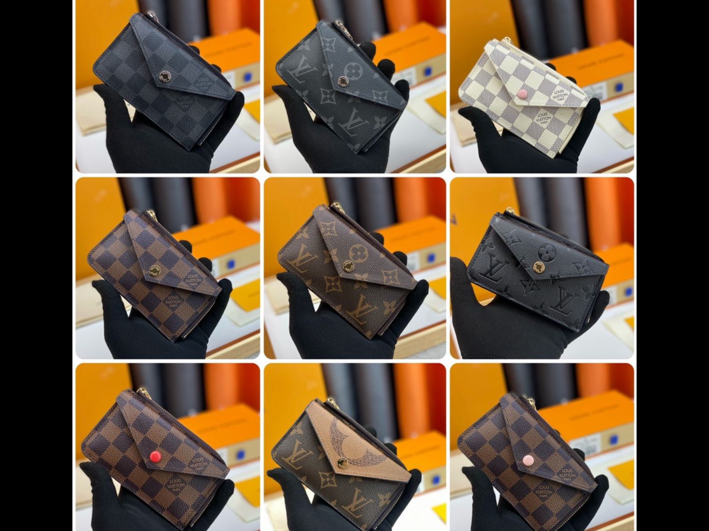 ✨ LV-Inspired Wallet Keychain ✨