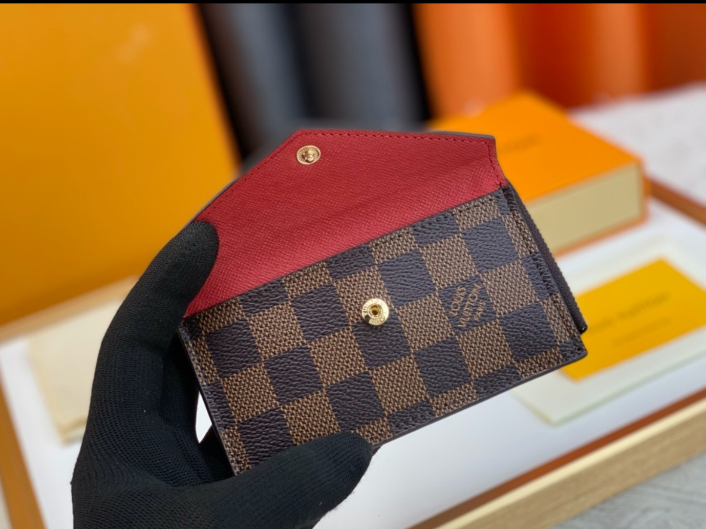 ✨ LV-Inspired Wallet Keychain ✨