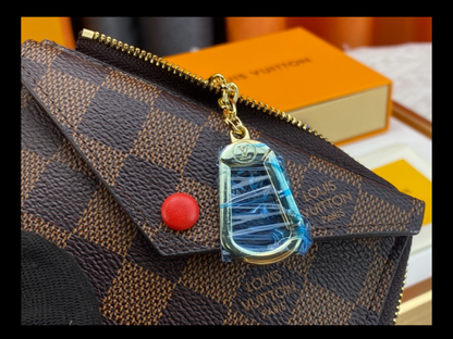 ✨ LV-Inspired Wallet Keychain ✨