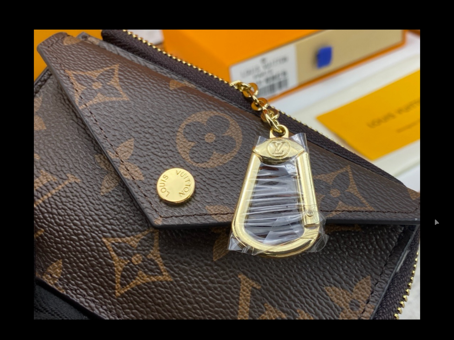 ✨ LV-Inspired Wallet Keychain ✨
