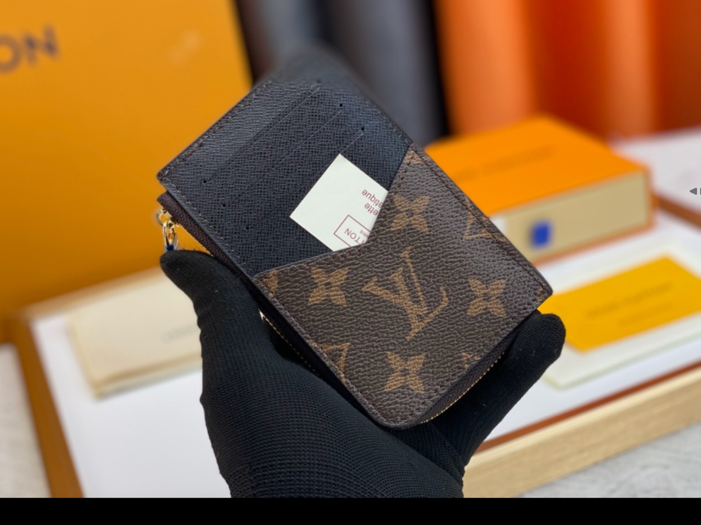 ✨ LV-Inspired Wallet Keychain ✨