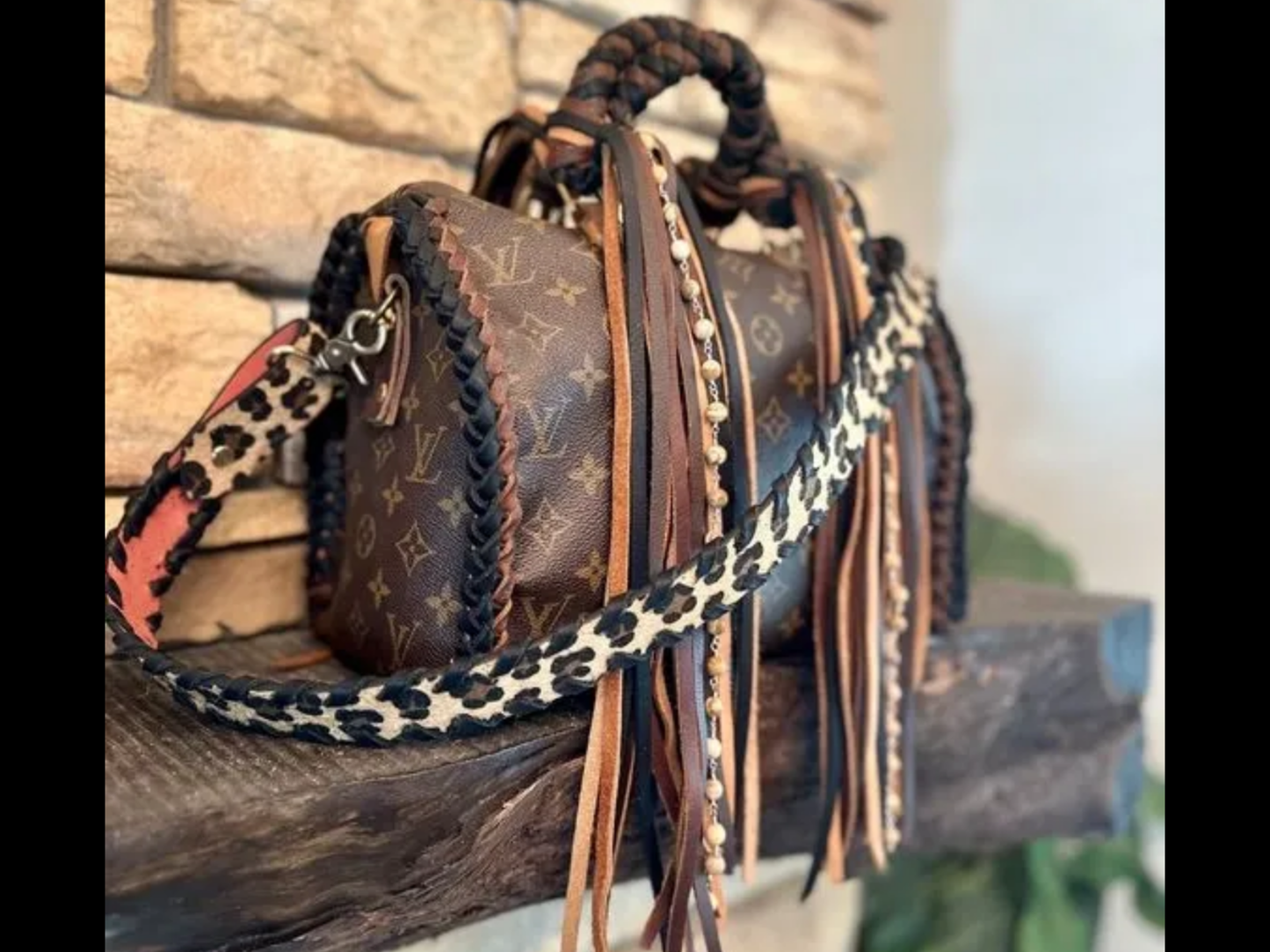 🤎🐆 THE WILD WEST FRINGE SATCHEL 🐆🤎
