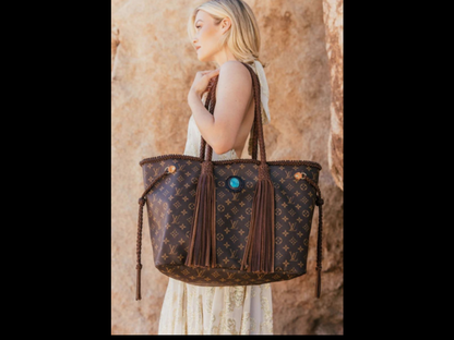🤎🩵 THE TURQUOISE CANYON TOTE 🩵🤎