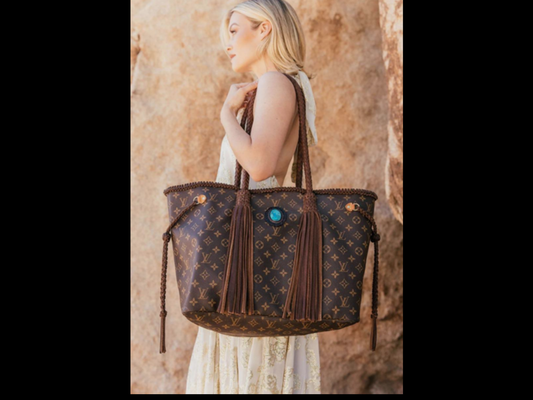 🤎🩵 THE TURQUOISE CANYON TOTE 🩵🤎