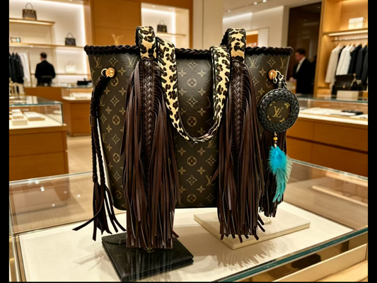 Western Fringe Statement Tote