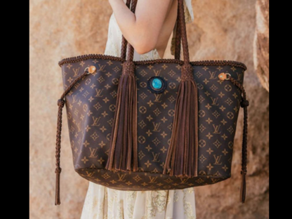 🤎🩵 THE TURQUOISE CANYON TOTE 🩵🤎