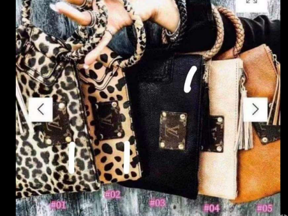 🤎🐆 THE WILD SIDE WRISTLET WALLET 🐆🤎