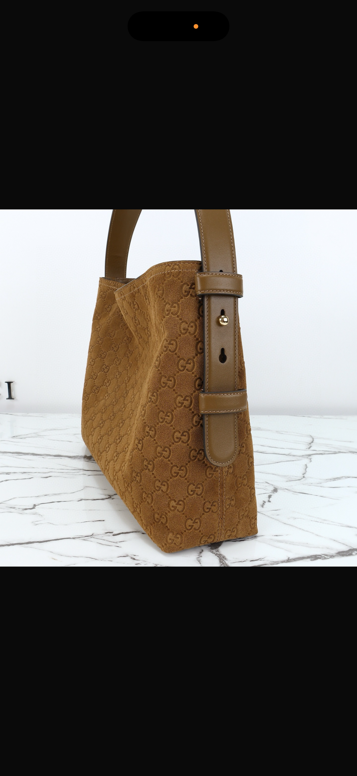 🤎 Gucci Suede Horsebit Hobo