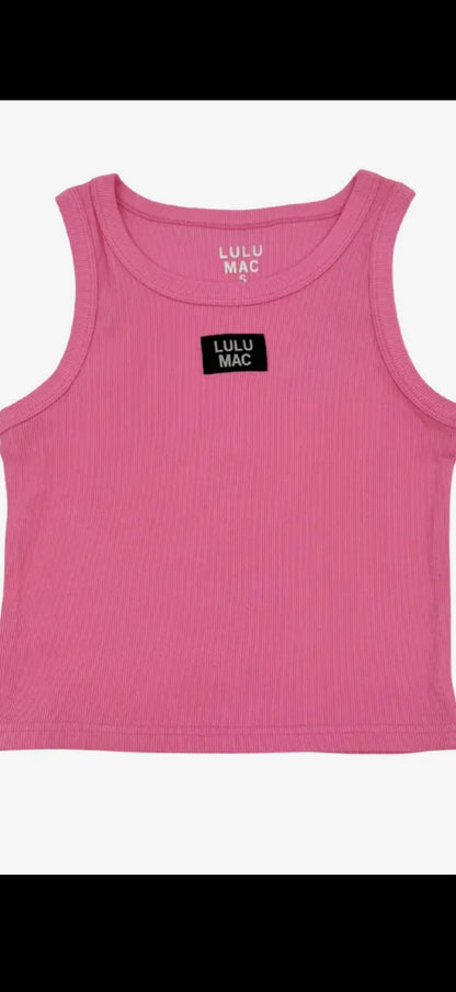 Lulu Mac OG Tank- bubblegum
