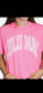 Lulu Mac Graphic Tee- Neon Pink